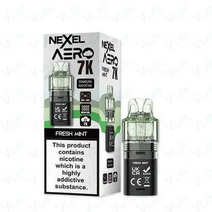 Nexel Aero 7K Prefilled Pod + Refill Container