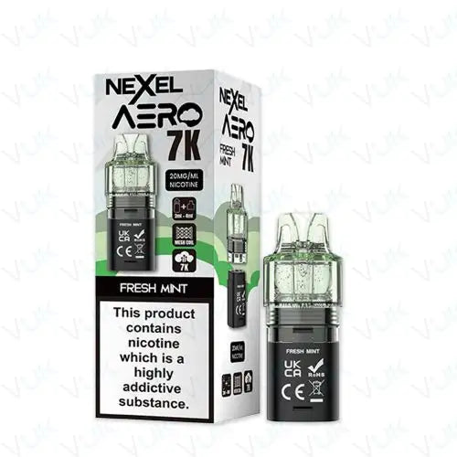 Nexel Aero 7K Prefilled Pod + Refill Container