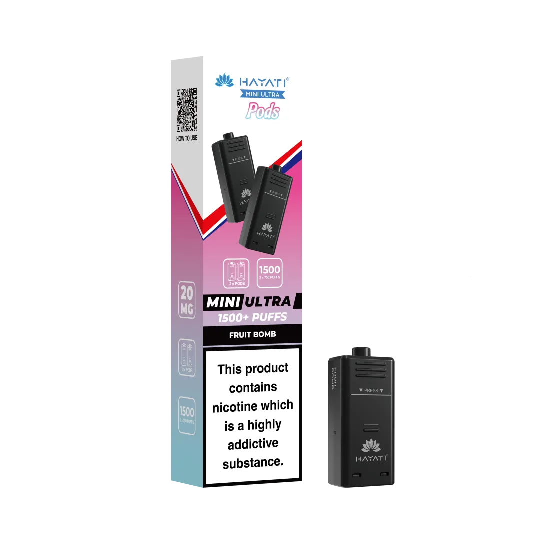 Hayati Mini Ultra 1500 Prefilled Refill Pods
