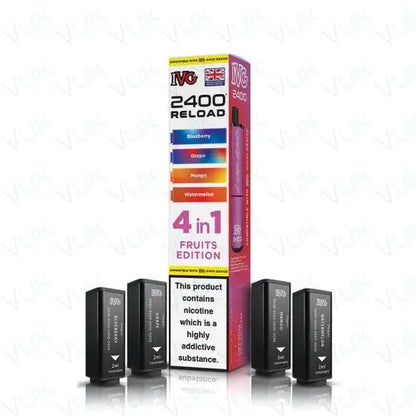 IVG Reload 4-in-1 Multi Flavour Edition Prefilled Pods