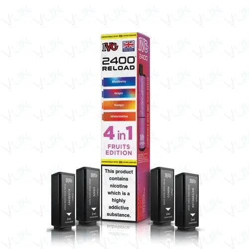 IVG Reload 4-in-1 Multi Flavour Edition Prefilled Pods