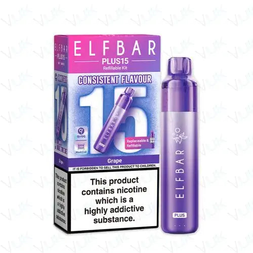 Elf Bar Plus 15 Prefilled Pod Kit