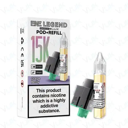 Elux Legend ENE 15K Prefilled Pod + Refill Container