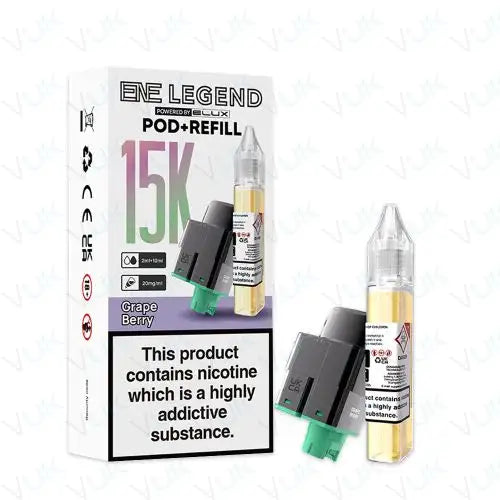 Elux Legend ENE 15K Prefilled Pod + Refill Container
