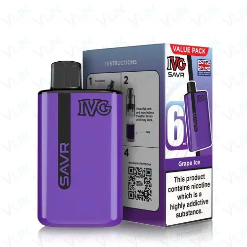 IVG SAVR Prefilled Pod Kit with FREE Pod
