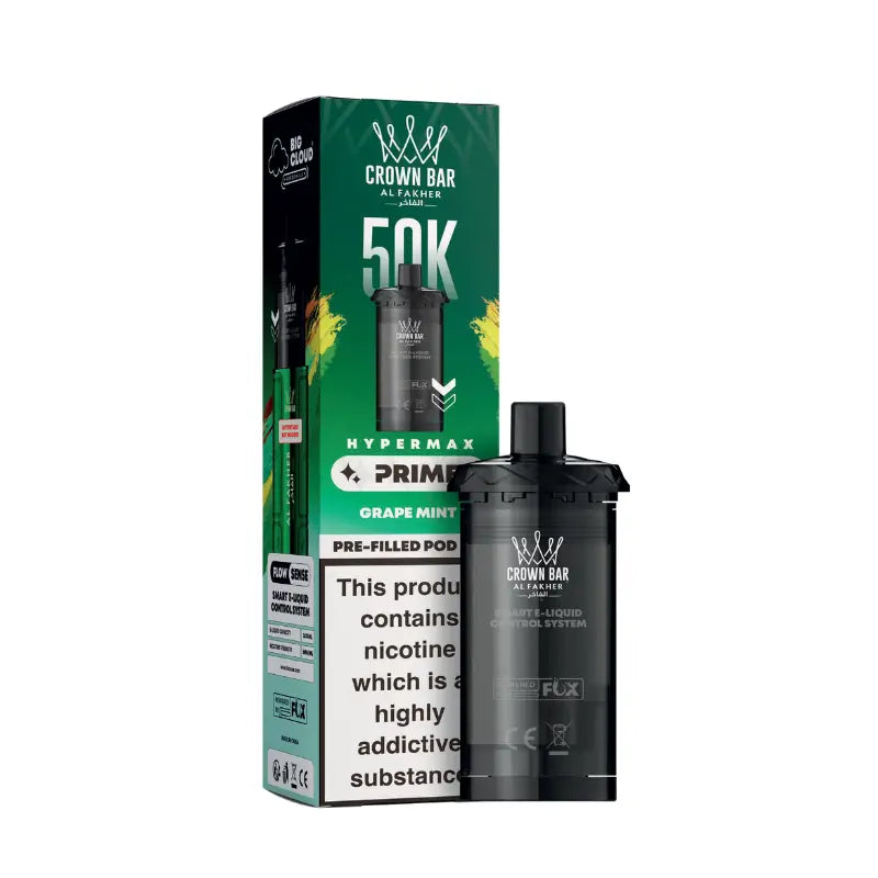 Al Fakher Hypermax Prime 50K Prefilled Pods