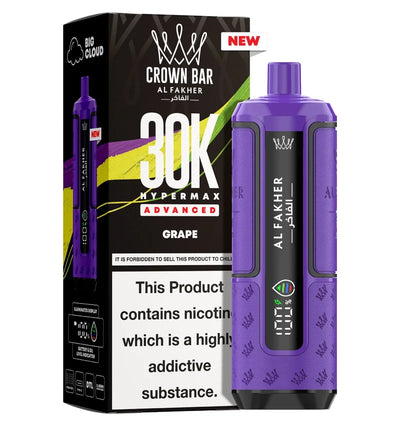 Al Fakher Crown Bar 30K Hypermax Vape Kit