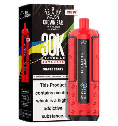 Al Fakher Crown Bar 30K Hypermax Vape Kit