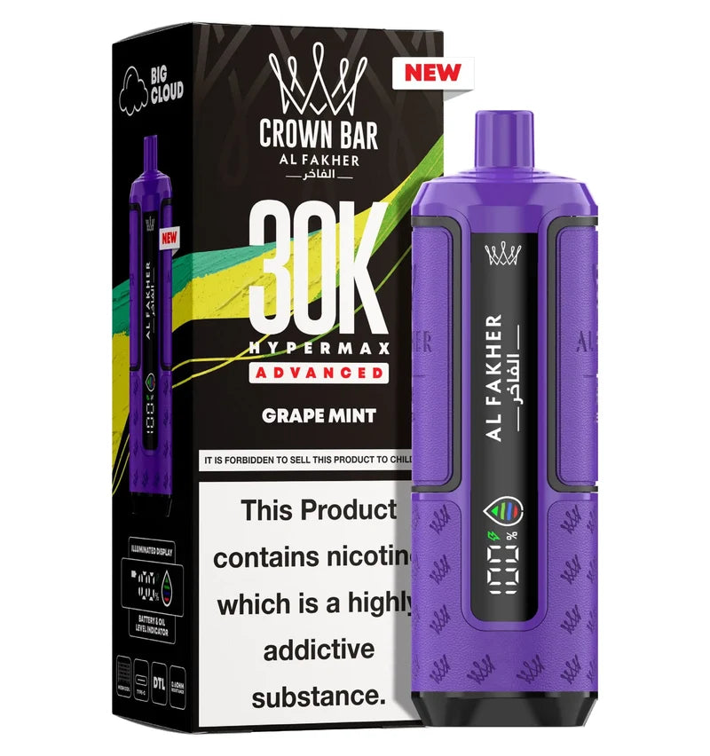 Al Fakher Crown Bar 30K Hypermax Vape Kit