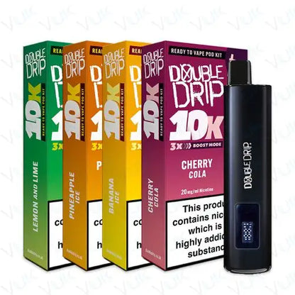 Double Drip 10K Prefilled Pod Kit