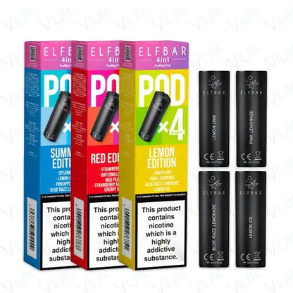 Elf Bar 4-in-1 Multi Flavour Prefilled Pods