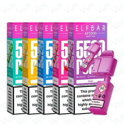 Elf Bar AF5500 Prefilled Pod + Refill Container