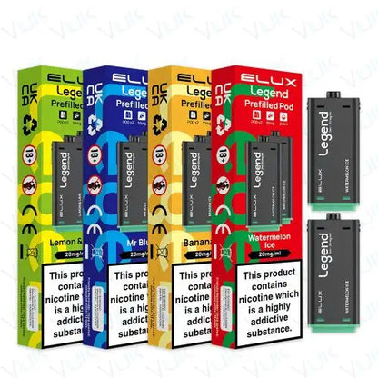 Elux Legend 1500 2-in-1 Prefilled Pods