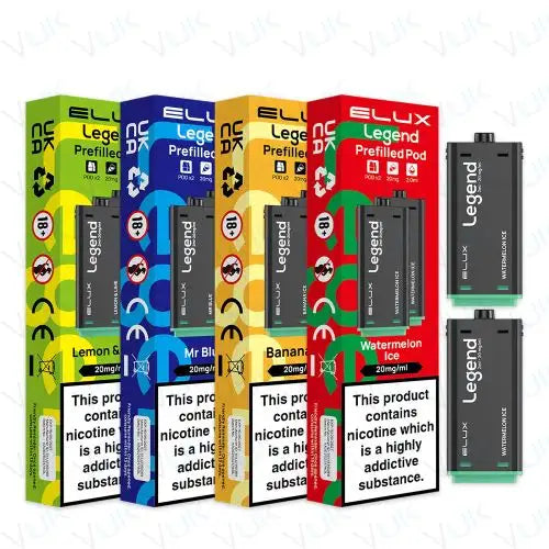 Elux Legend 1500 2-in-1 Prefilled Pods