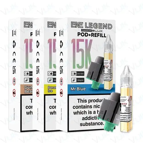 Elux Legend ENE 15K Prefilled Pod + Refill Container