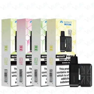 Hayati Rubik 7000 Prefilled Pod + Refill Container
