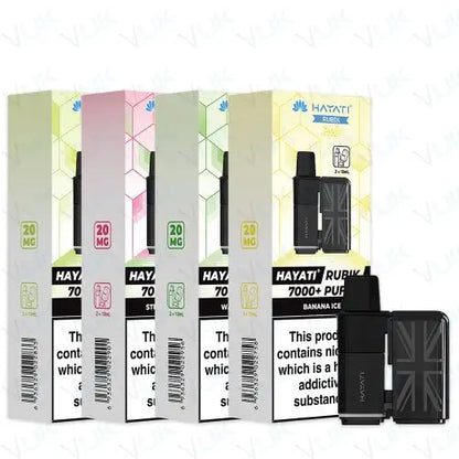 Hayati Rubik 7000 Prefilled Pod + Refill Container