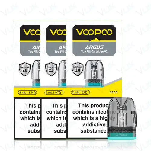VooPoo Argus Top-Fill V2 Pod Cartridges