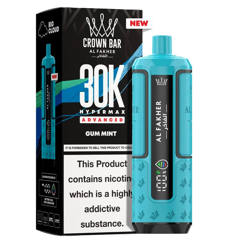 Al Fakher Crown Bar 30K Hypermax Vape Kit