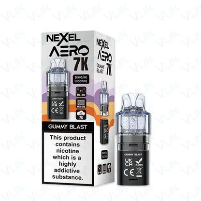 Nexel Aero 7K Prefilled Pod + Refill Container