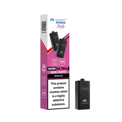 Hayati Mini Ultra 1500 Prefilled Refill Pods