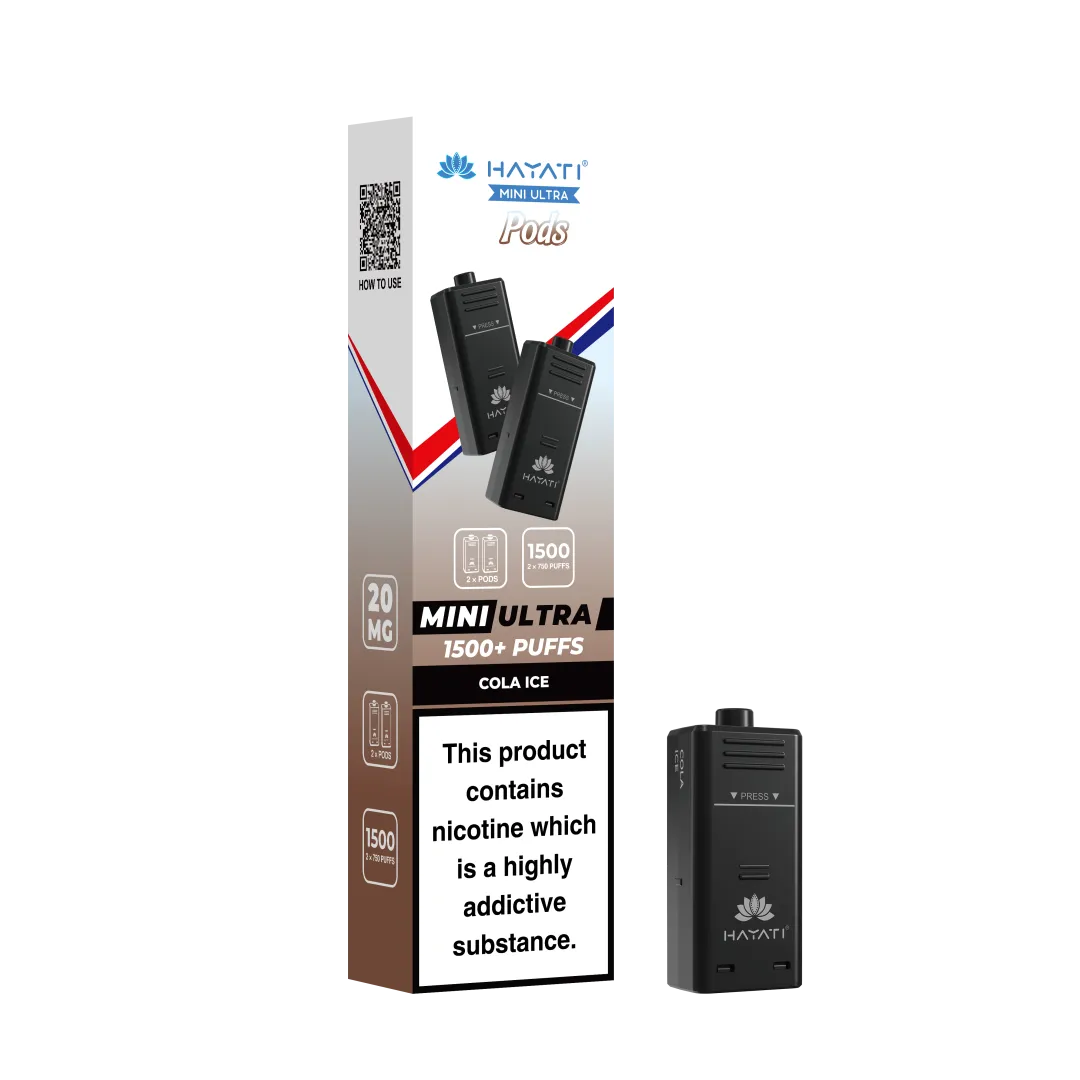 Hayati Mini Ultra 1500 Prefilled Refill Pods