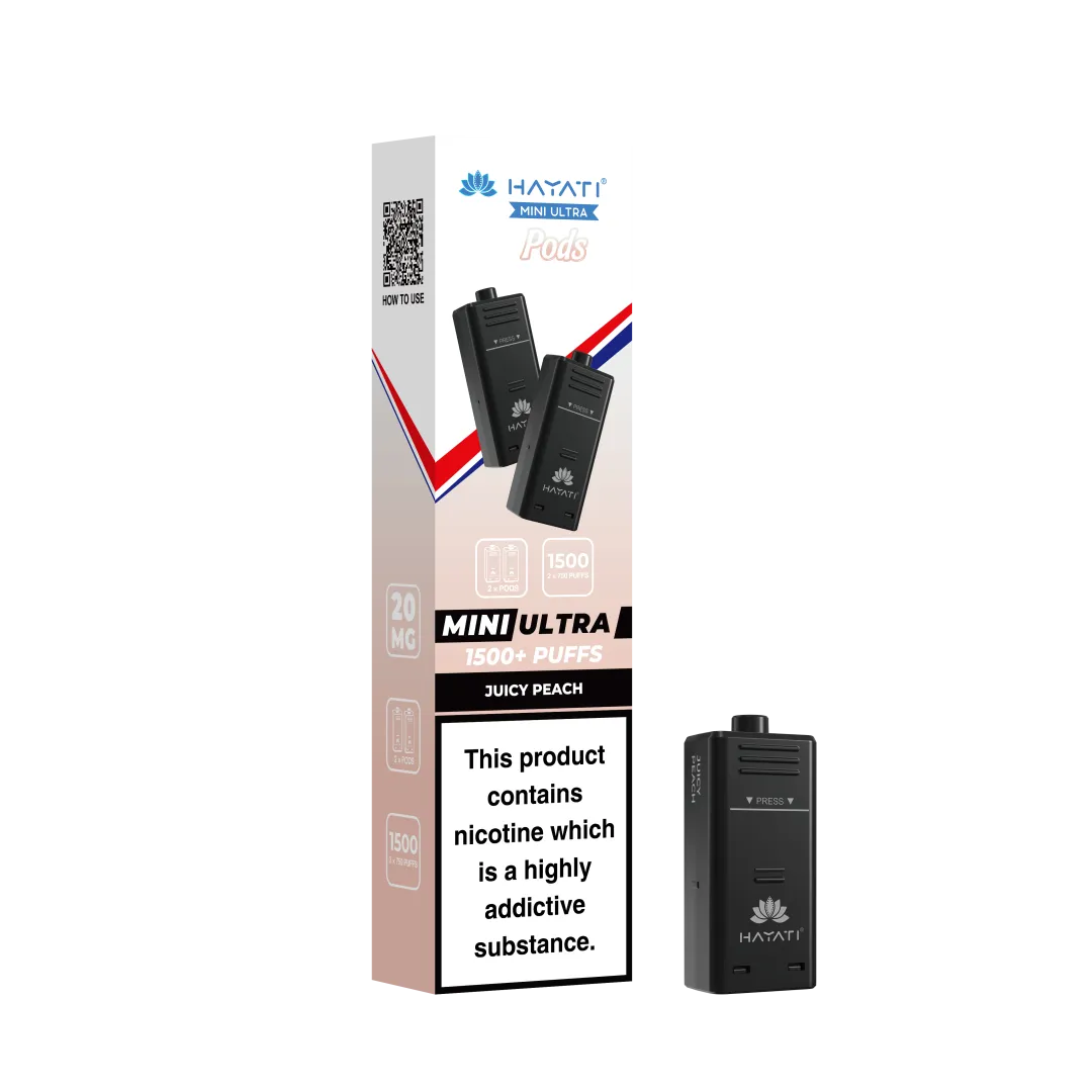 Hayati Mini Ultra 1500 Prefilled Refill Pods