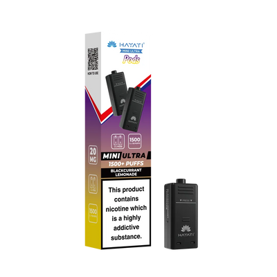 Hayati Mini Ultra 1500 Prefilled Refill Pods