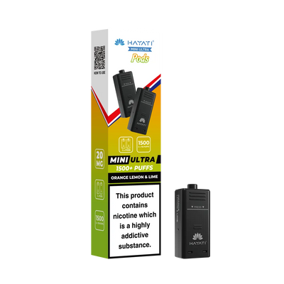 Hayati Mini Ultra 1500 Prefilled Refill Pods