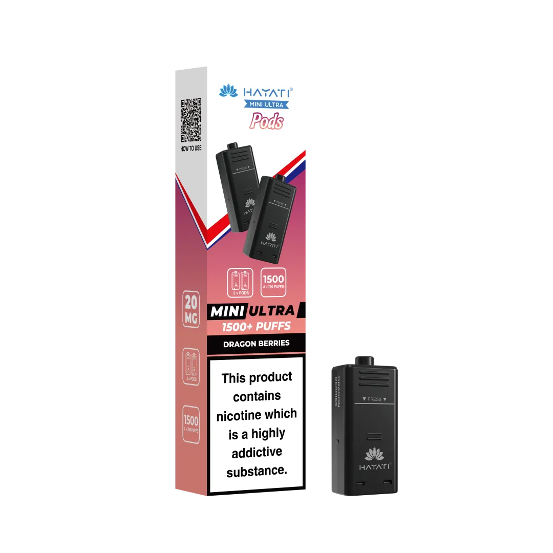 Hayati Mini Ultra 1500 Prefilled Refill Pods