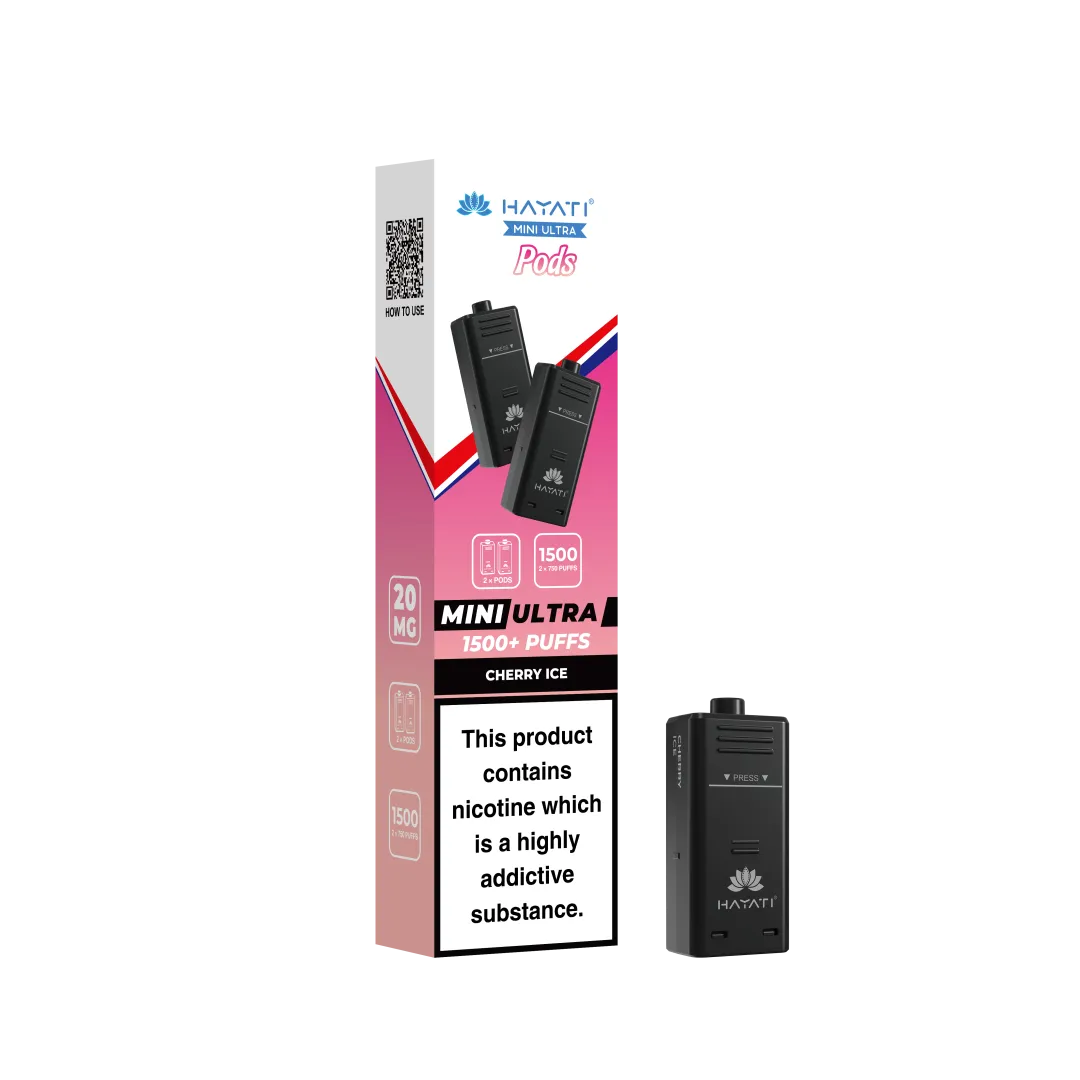 Hayati Mini Ultra 1500 Prefilled Refill Pods