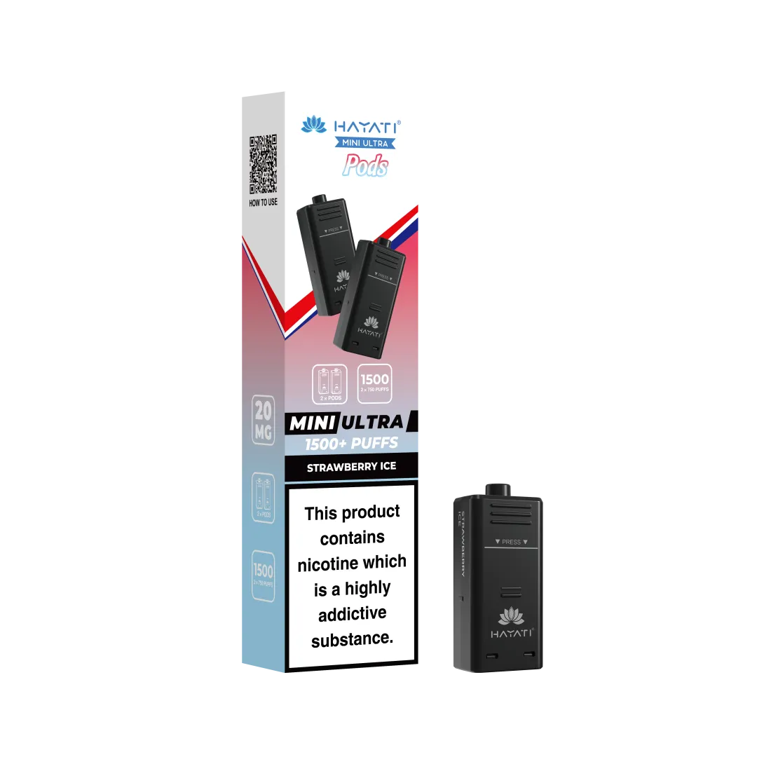 Hayati Mini Ultra 1500 Prefilled Refill Pods