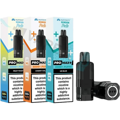 Hayati Pro Max Plus 6000+ Replacement Prefilled Pods