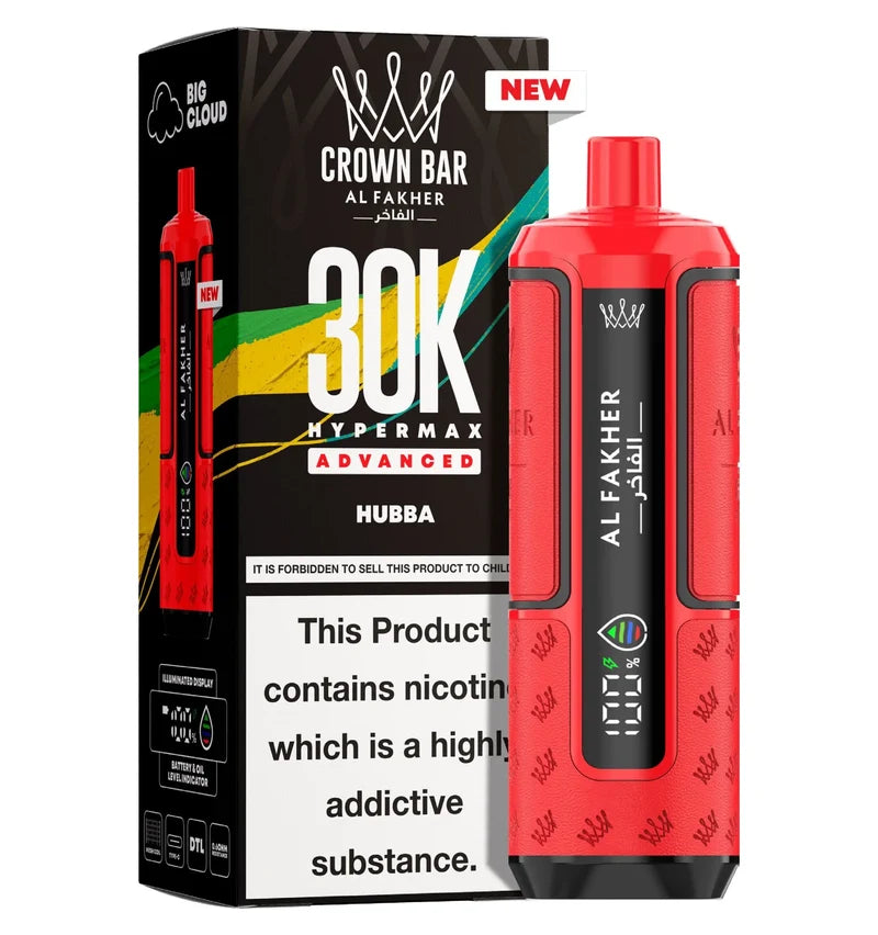 Al Fakher Crown Bar 30K Hypermax Vape Kit