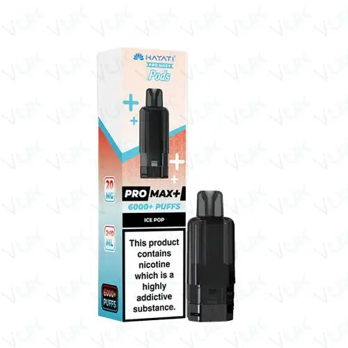 Hayati Pro Max Plus 6000+ Replacement Prefilled Pods