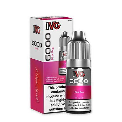 IVG 6000 Nic Salt 10ml Bottle (BOX OF 10)