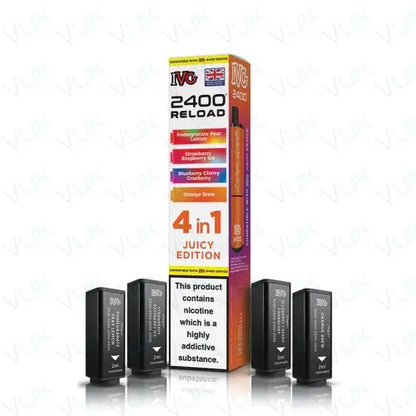IVG Reload 4-in-1 Multi Flavour Edition Prefilled Pods