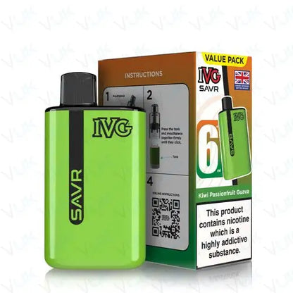 IVG SAVR Prefilled Pod Kit with FREE Pod
