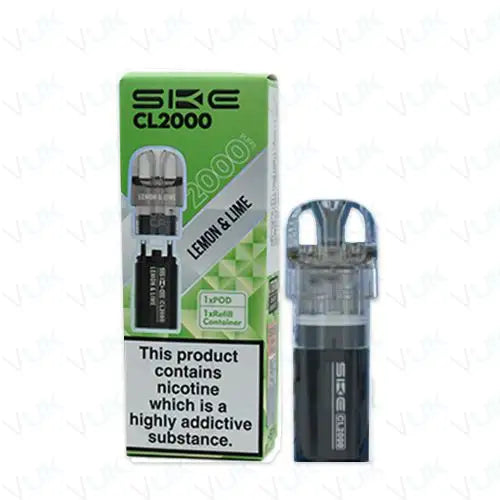 SKE Crystal CL2000 Prefilled Pod + Refill Container