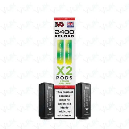 IVG 2400 Reload 2-in-1 Prefilled Pods