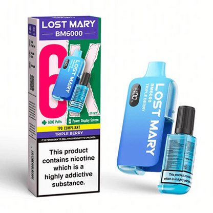 Lost Mary BM6000 Box of 5 Prefilled Pod Kit