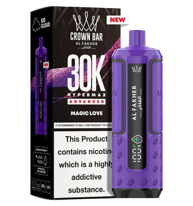 Al Fakher Crown Bar 30K Hypermax Vape Kit