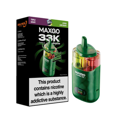 MAXGO 33k Prefilled Vape Kit Box of 3