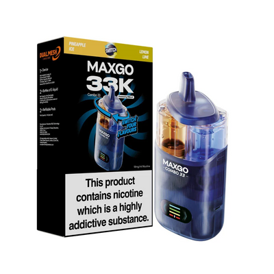 MAXGO 33k Prefilled Vape Kit Box of 3