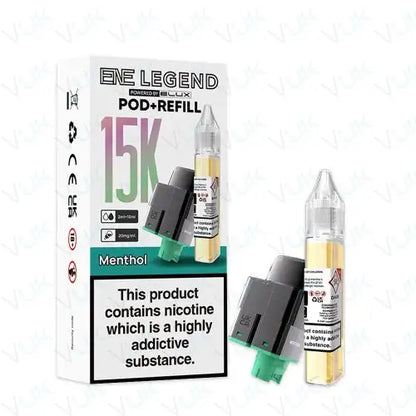 Elux Legend ENE 15K Prefilled Pod + Refill Container