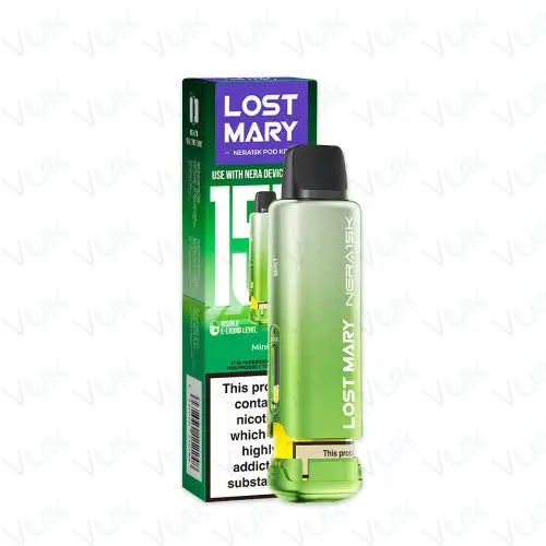 Lost Mary Nera Fullview Prefilled Pod + Refill Container