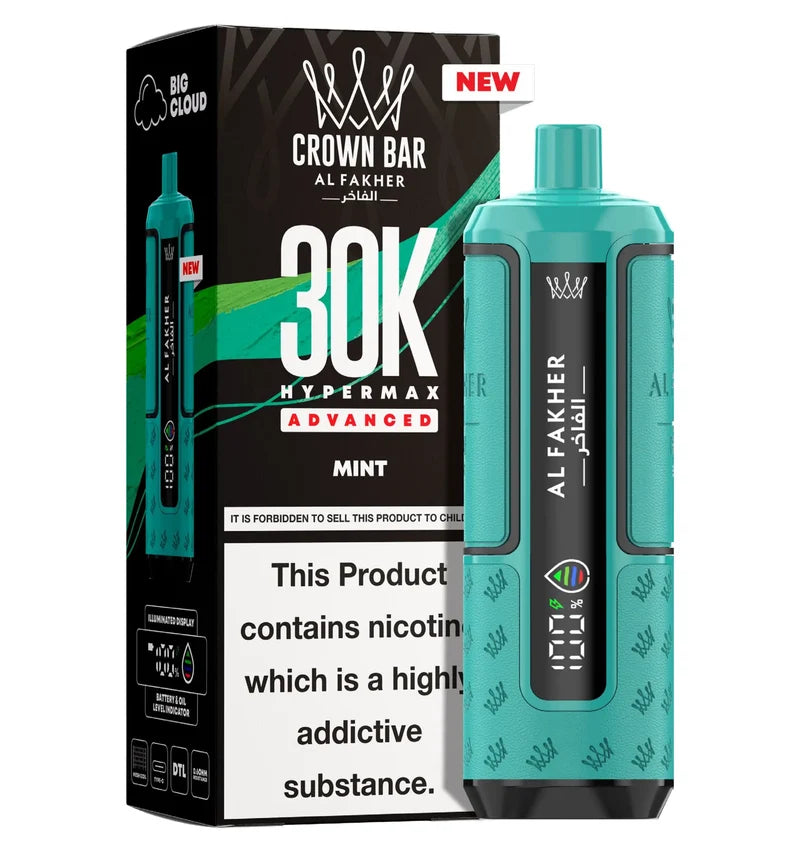 Al Fakher Crown Bar 30K Hypermax Vape Kit