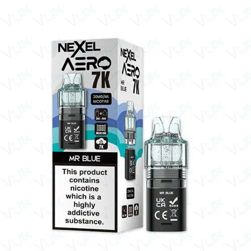 Nexel Aero 7K Prefilled Pod + Refill Container