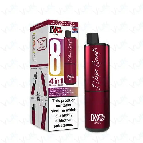 IVG 2400 Prefilled Pod Kit Bundle