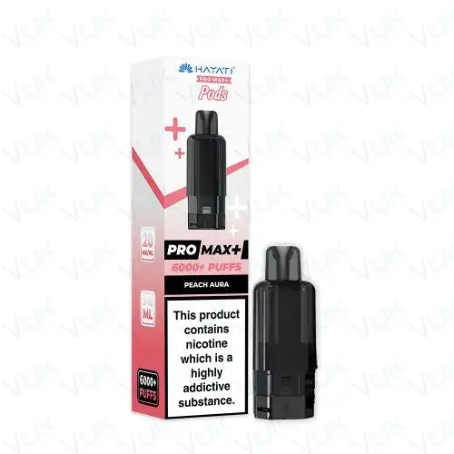 Hayati Pro Max Plus 6000+ Replacement Prefilled Pods